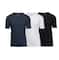 Galaxy by Harvic Men's Short Sleeve V-Neck T-Shirt 3 Pack